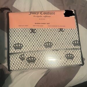 Juicy Couture Queen Sheet Set